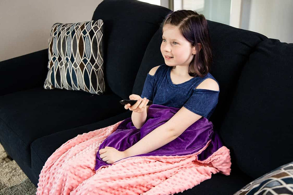 Weighted Blanket w/ Cover for Kids