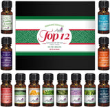Top 12 Essential Oils Gift Set for Diffuser - Christmas Gifts for Mom, Grandma, Women, Wife, Her for Aromatherapy