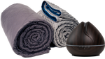 Weighted Blanket W/ Cover + 400 ML Diffuser Bundle